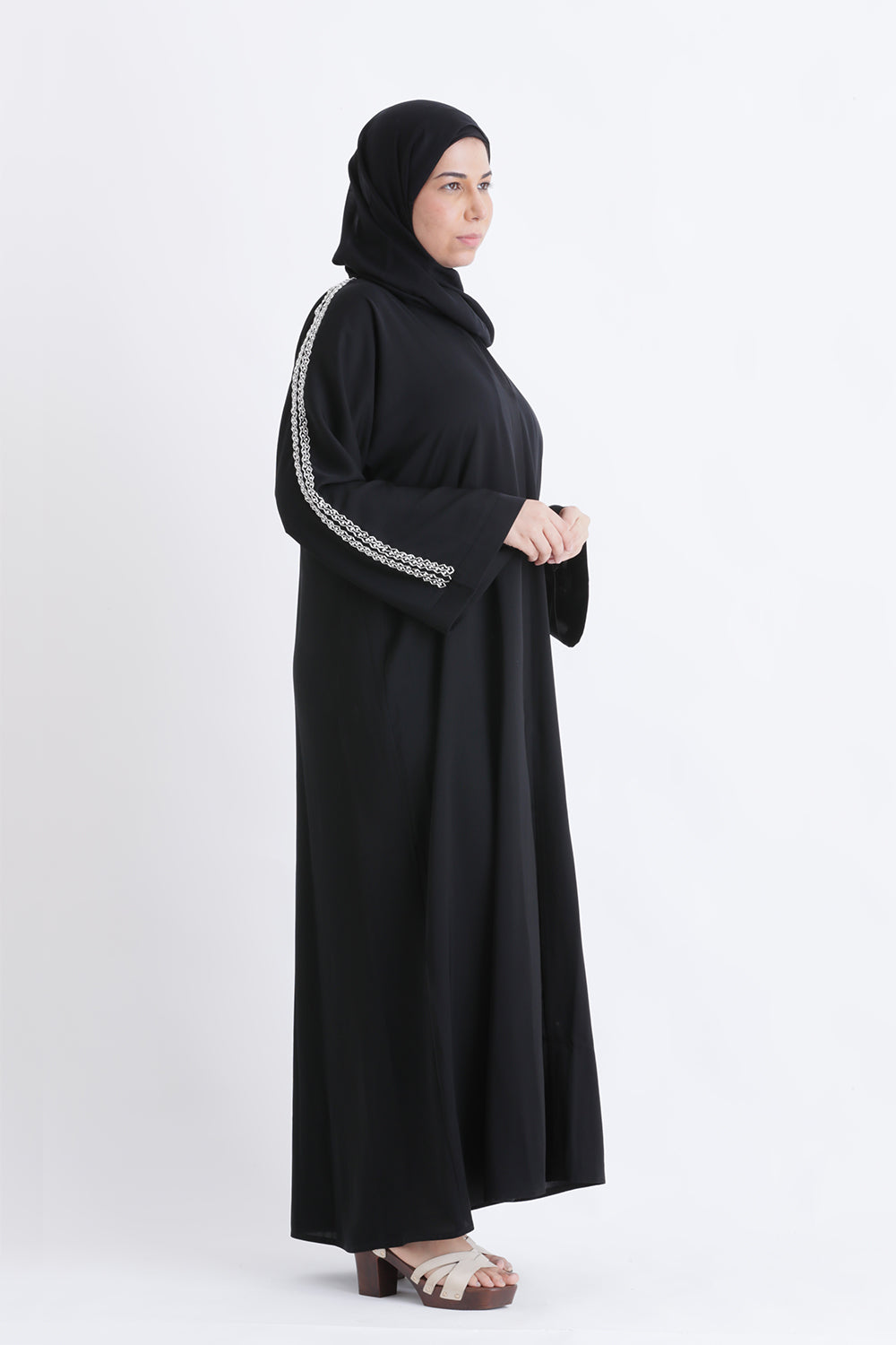 Midnight Weave Abaya