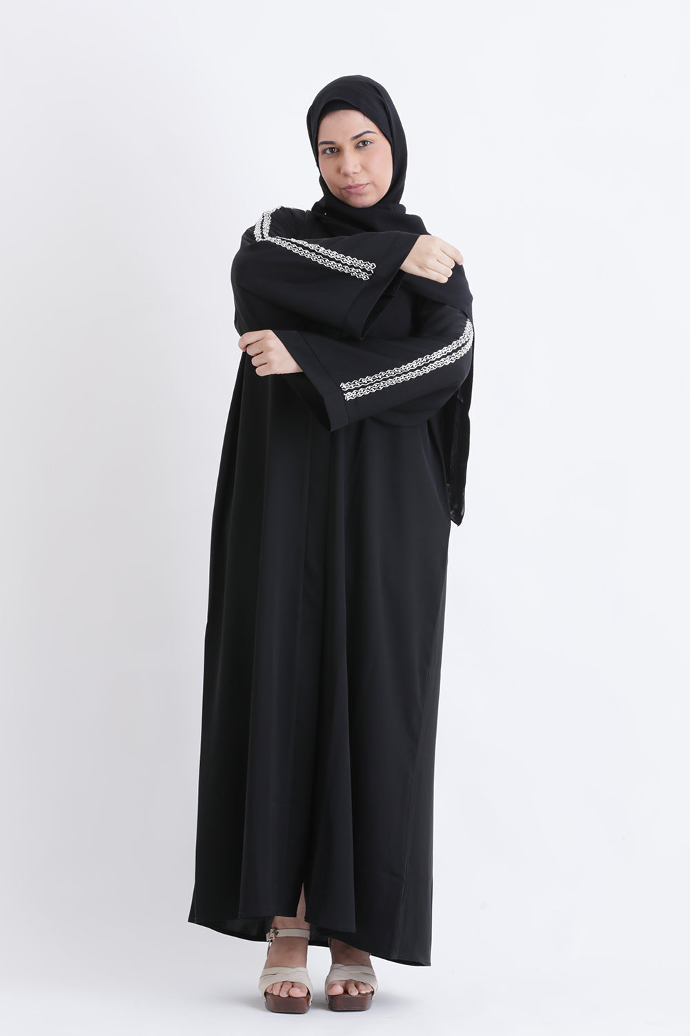 Midnight Weave Abaya