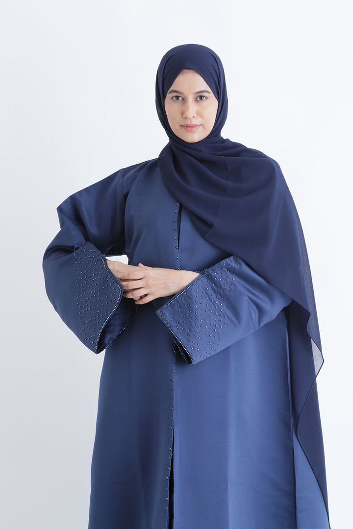 Royal Mist Open Abaya