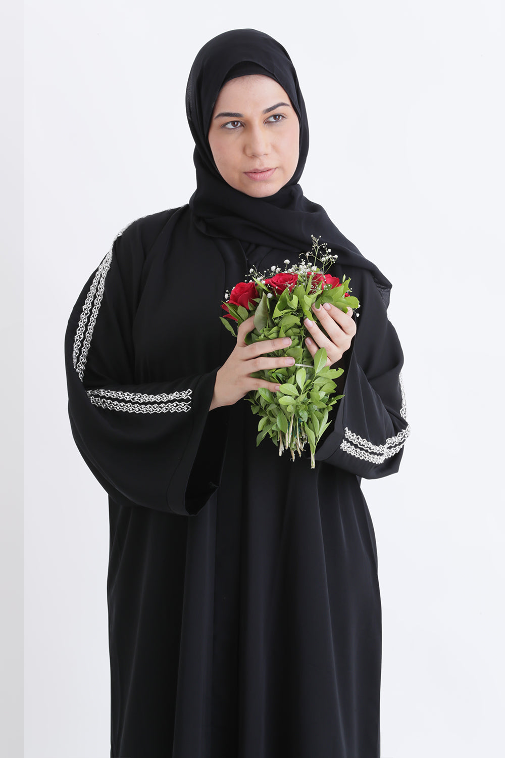 Midnight Weave Abaya