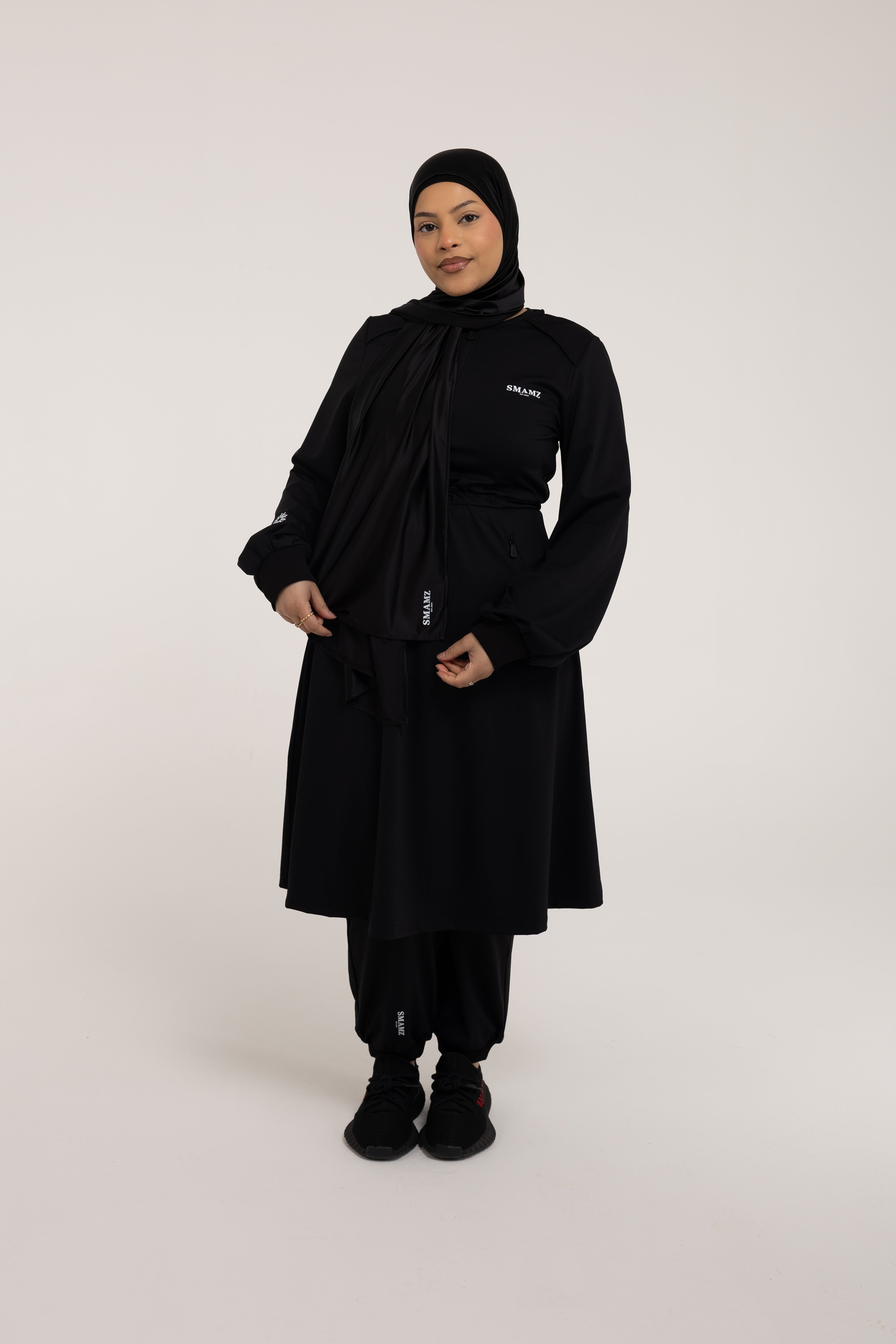 SMAMZ Modest Gymwear Top Black