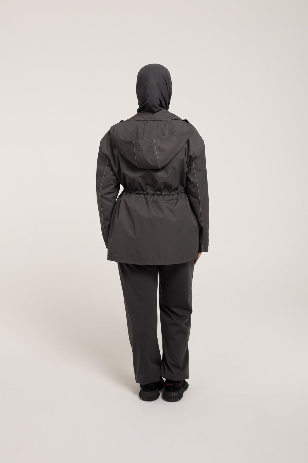 SMAMZ Modest Gymwear Jacket Grey