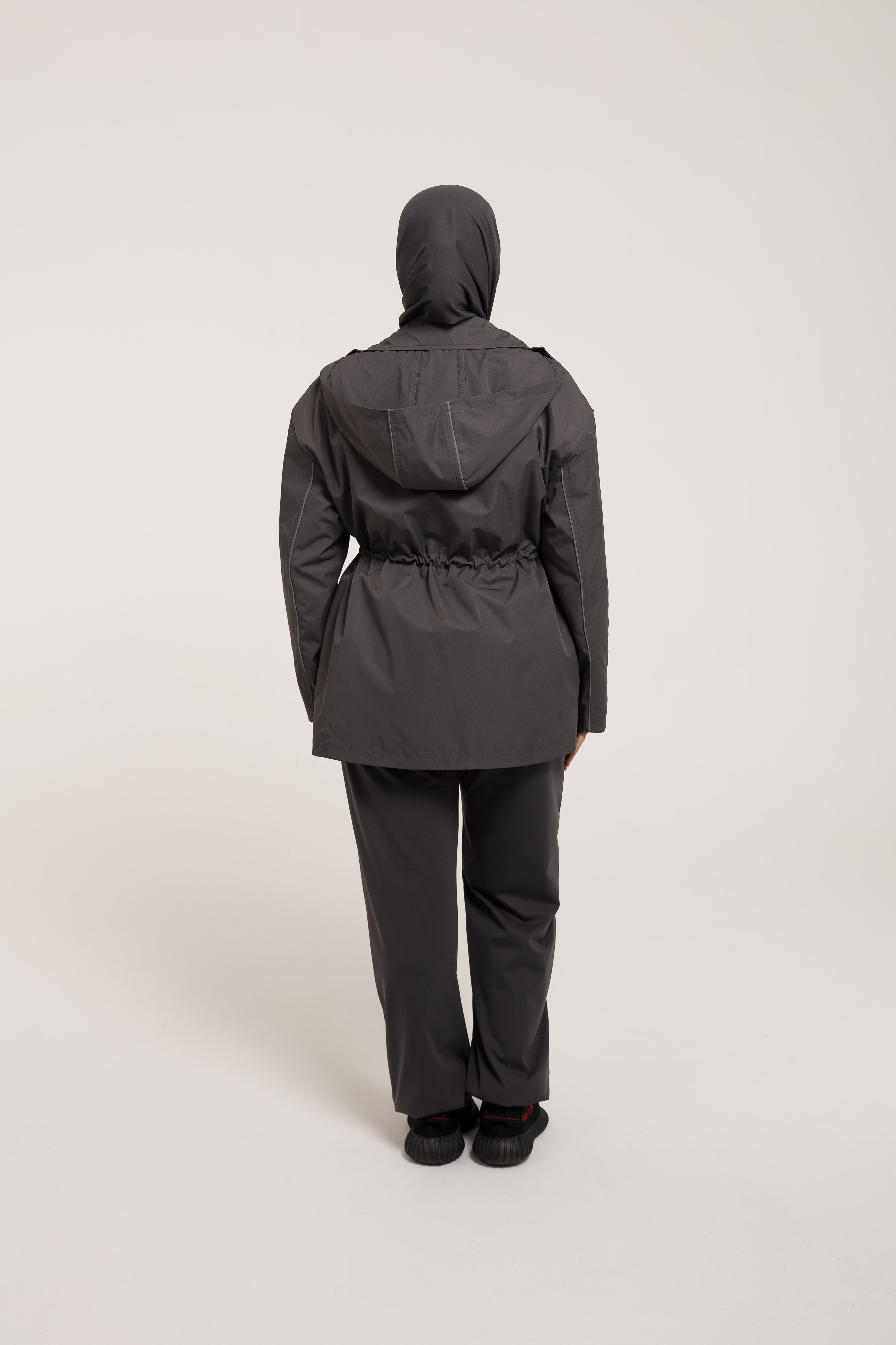 SMAMZ Modest Gymwear Jacket Grey