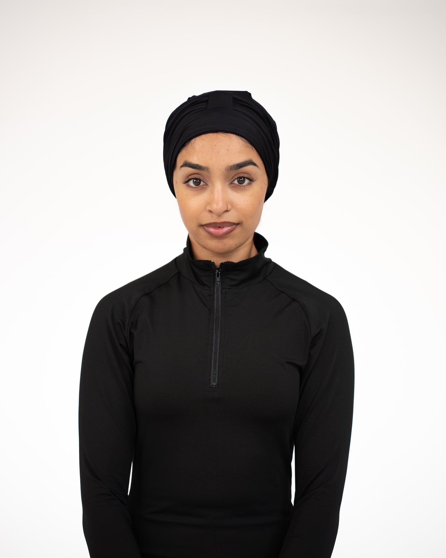 Black Swim Cap