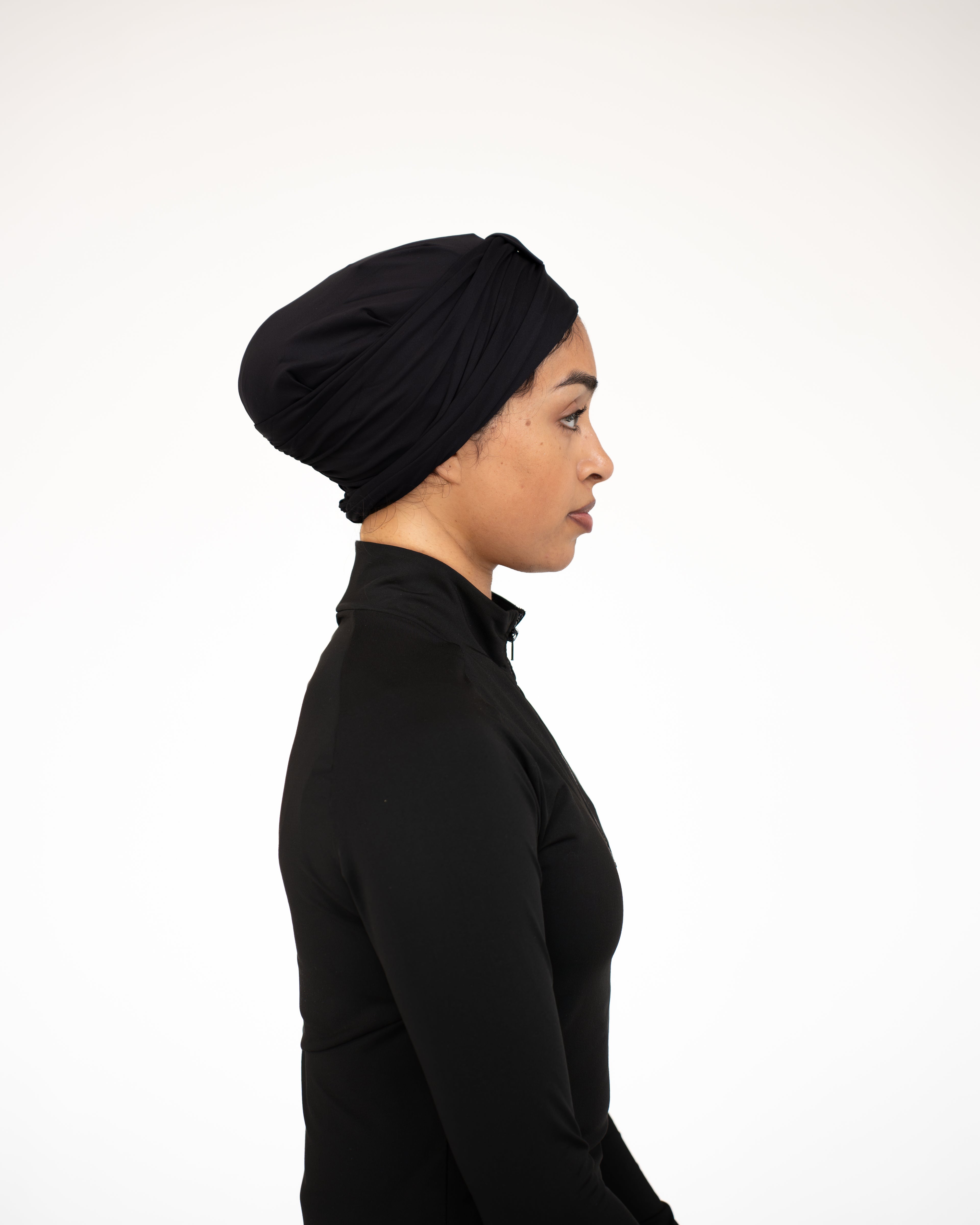 Black Swim Cap