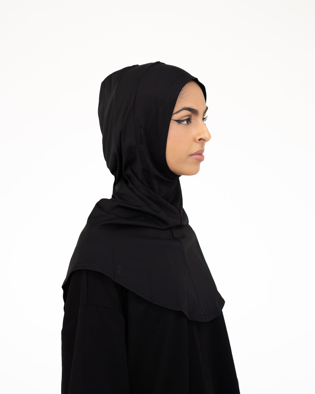 Black Gym Hijab