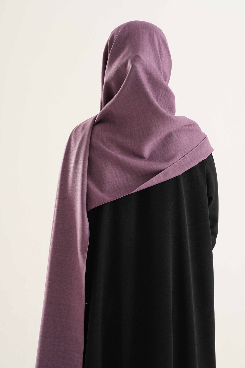 Plum Cotton Hijab
