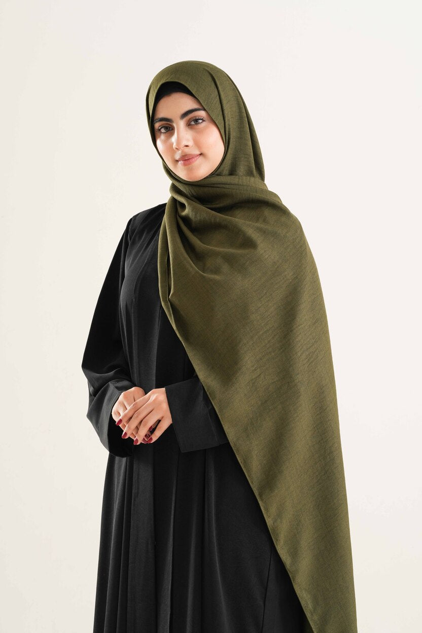 Khaki Cotton Hijab