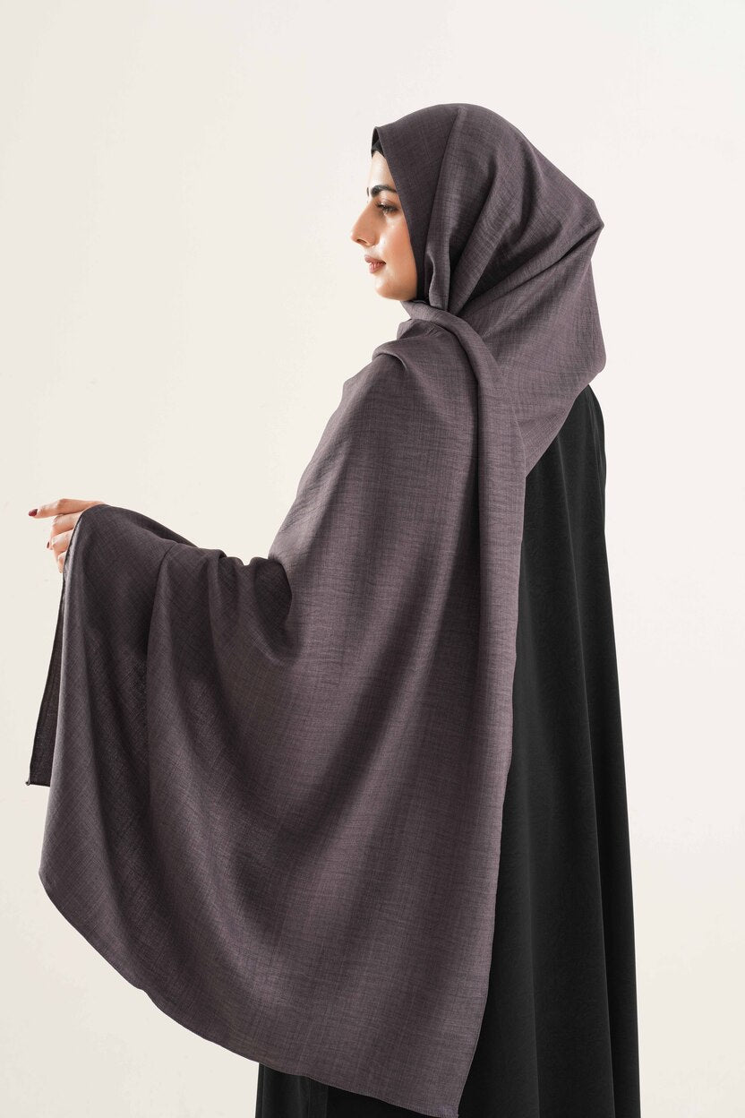 Deep Taupe Cotton hijab