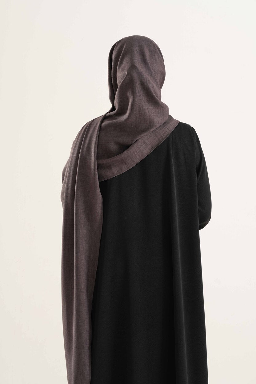 Dark brown Hijab