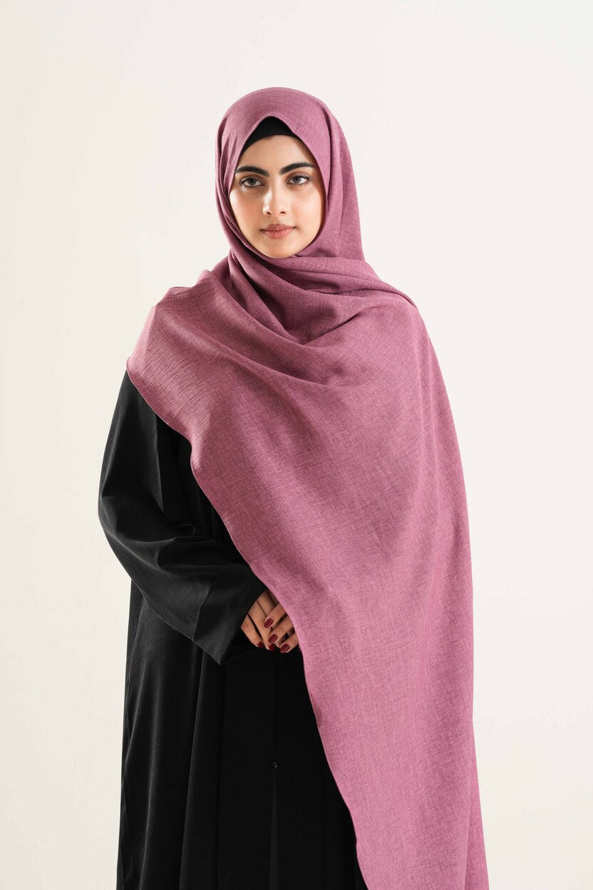 Pink Cotton Hijab