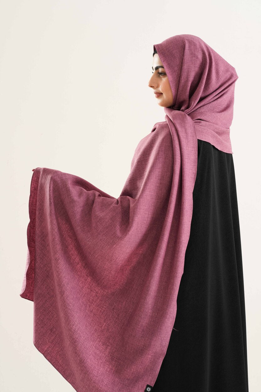 Pink Cotton Hijab