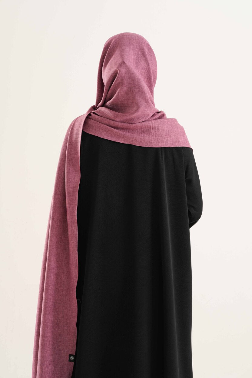 Pink Cotton Hijab