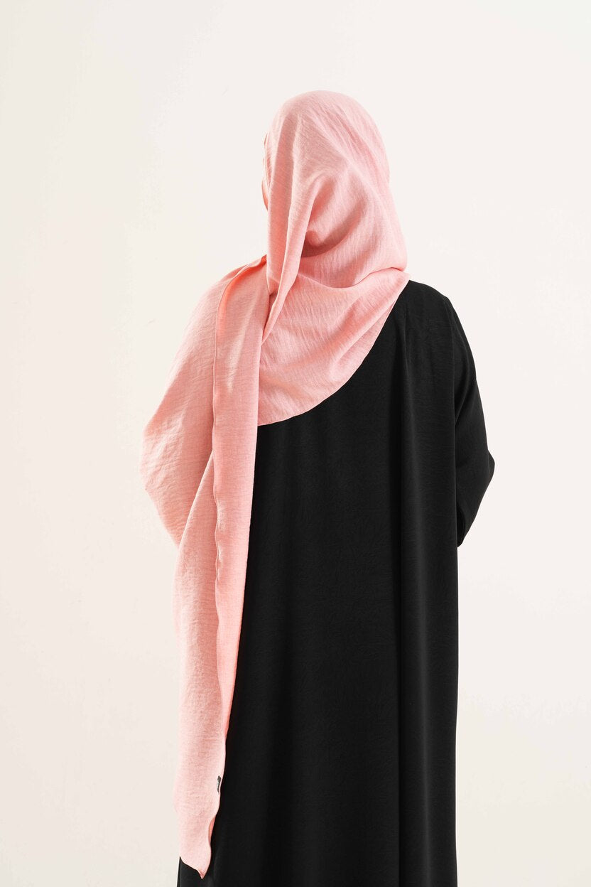 Peach Cotton Hijab