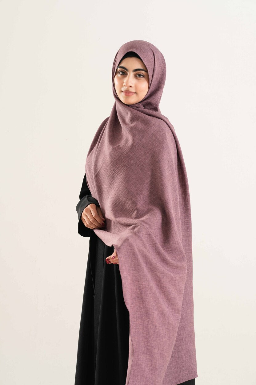 Dusty Pink Cotton Hijab