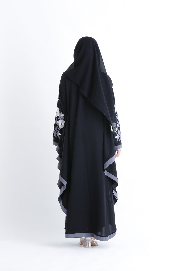 Embroidered Farasha Kaftan Abaya