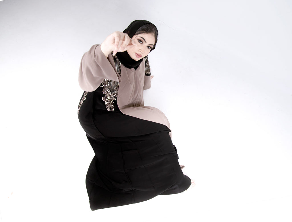Golden-Mirage-Abaya,Golden-Abaya,Miraj-Abaya