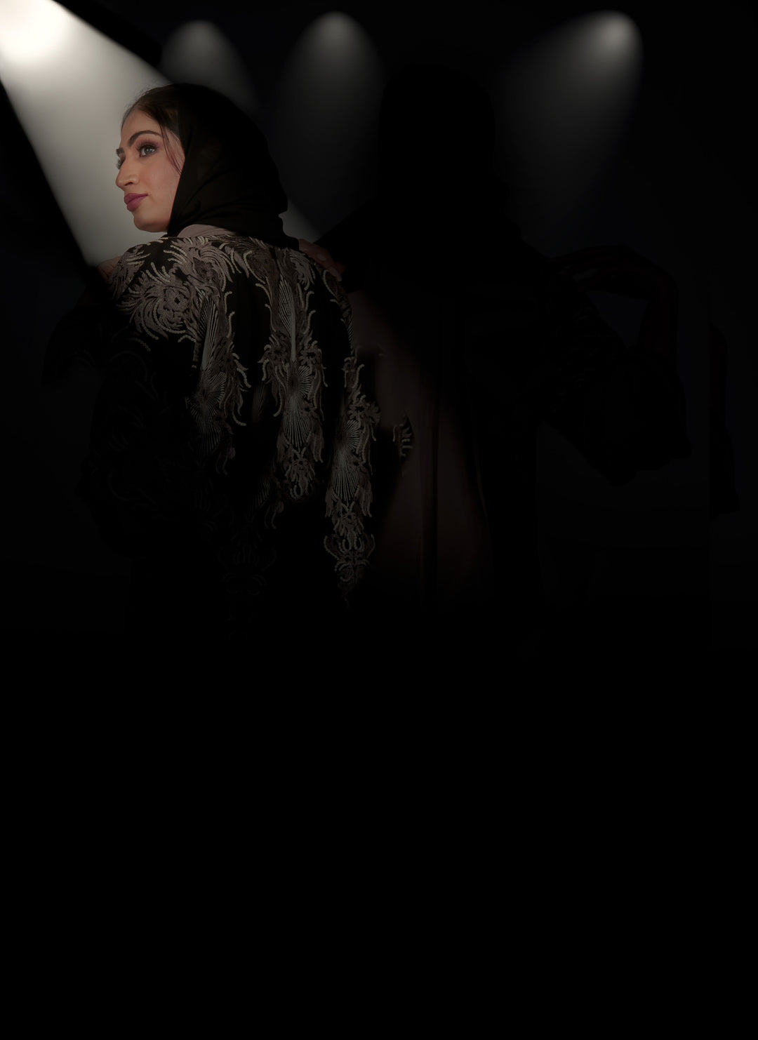 Golden-Mirage-Abaya,Golden-Abaya,Miraj-Abaya