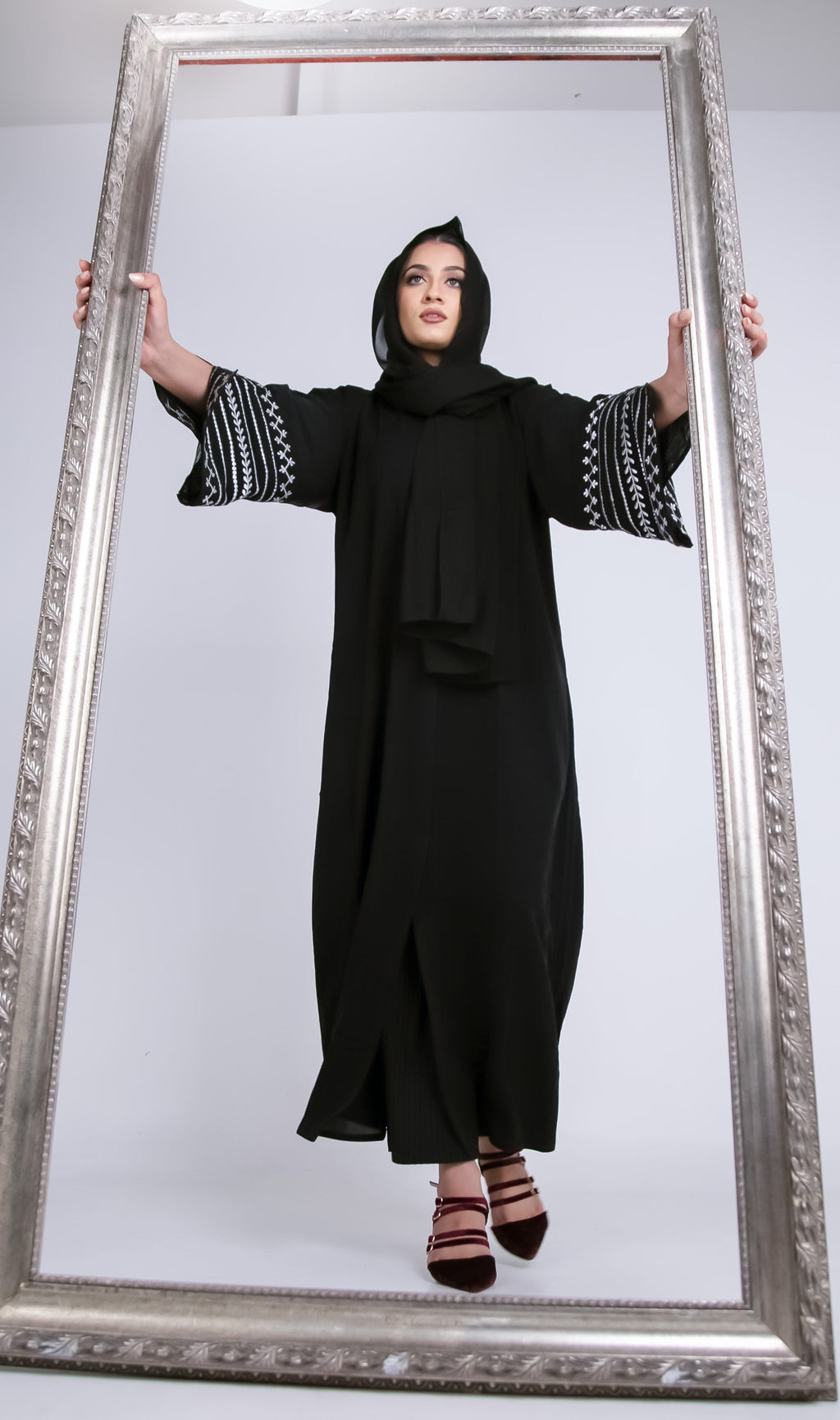 Midnight-Elegance-Abaya,Midnight-Abaya,Elegance-Abaya,Black-Abaya
