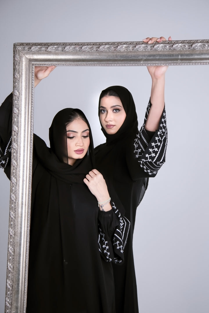 Midnight-Elegance-Abaya,Midnight-Abaya,Elegance-Abaya,Black-Abaya