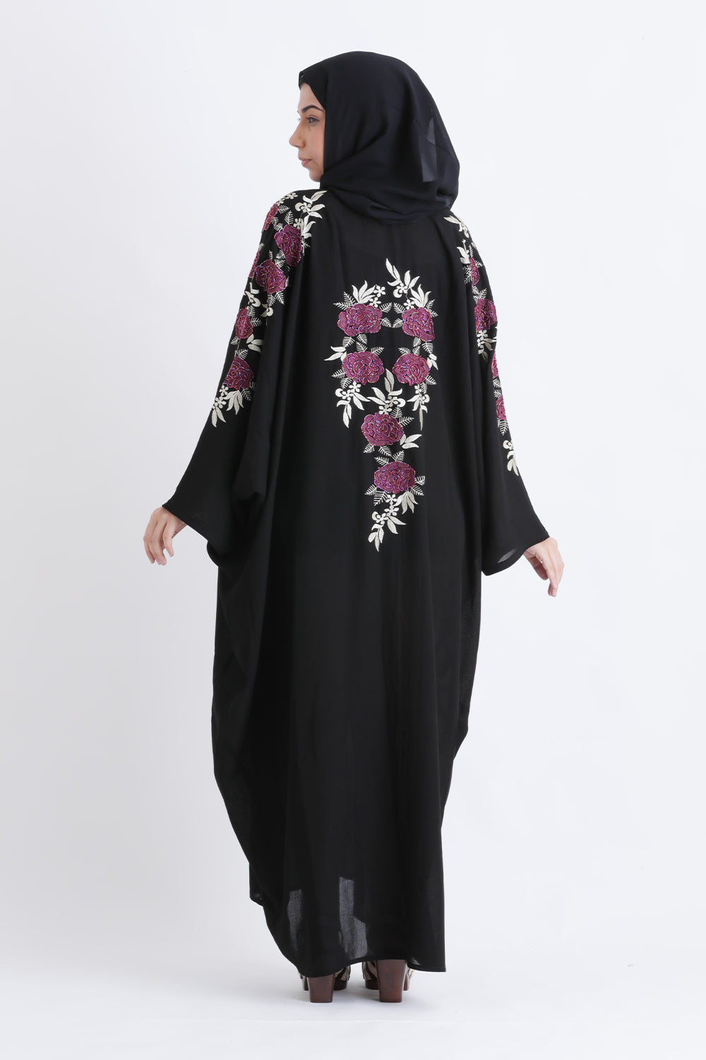 Modern Haya Beaded Kaftan Abaya