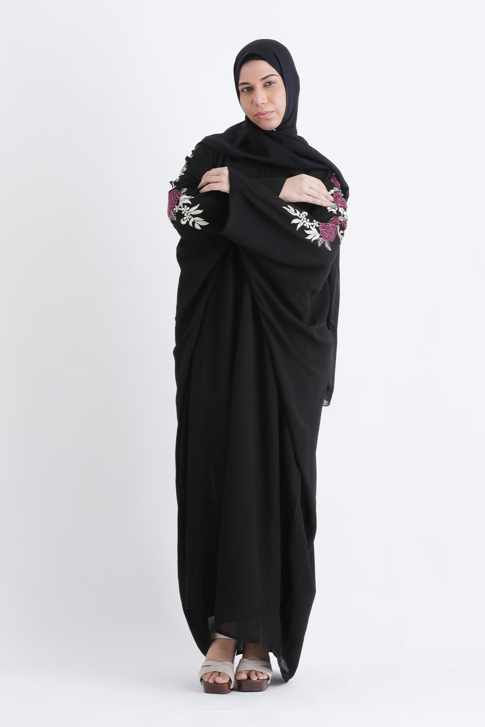Modern Haya Beaded Kaftan Abaya