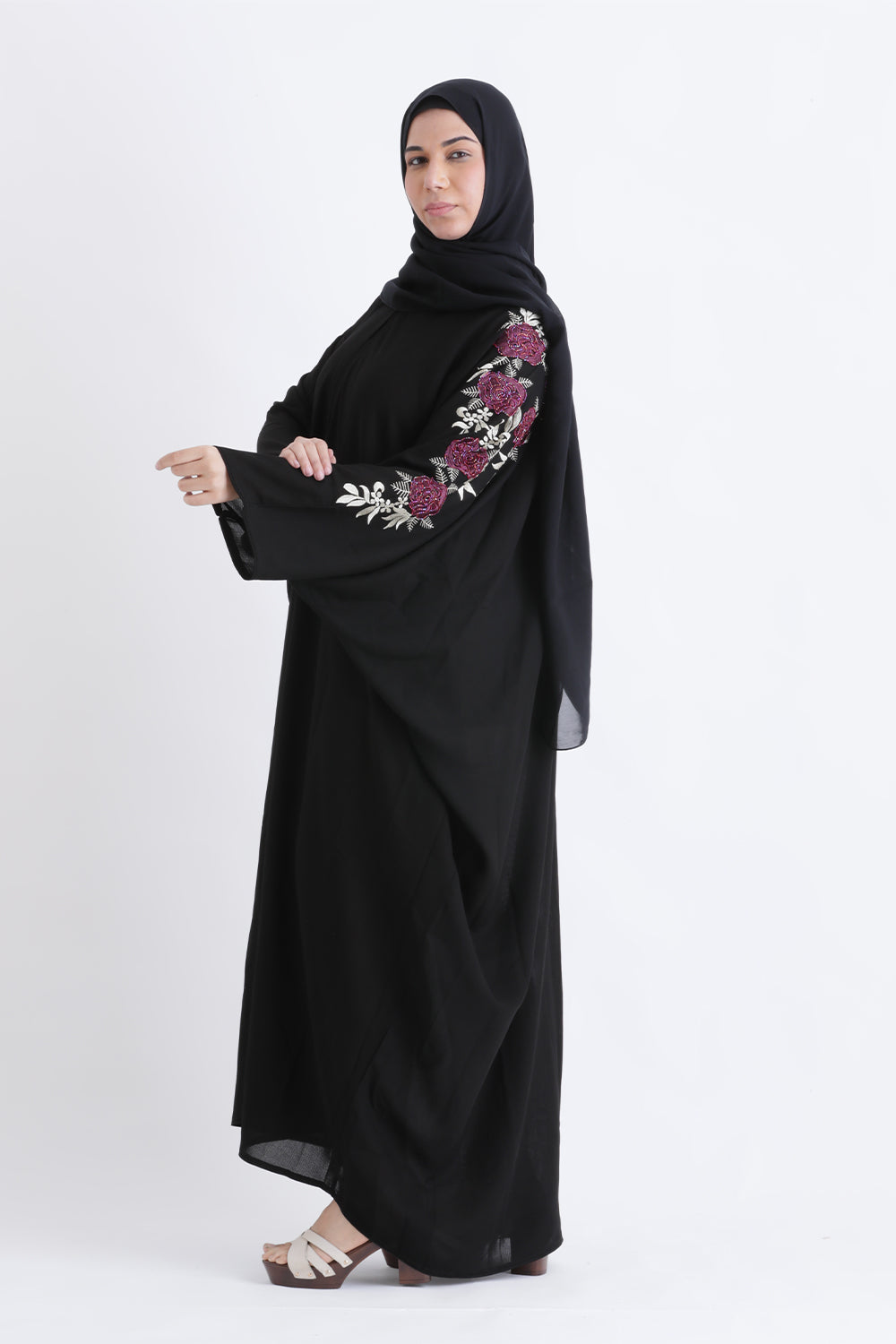 Modern Haya Beaded Kaftan Abaya