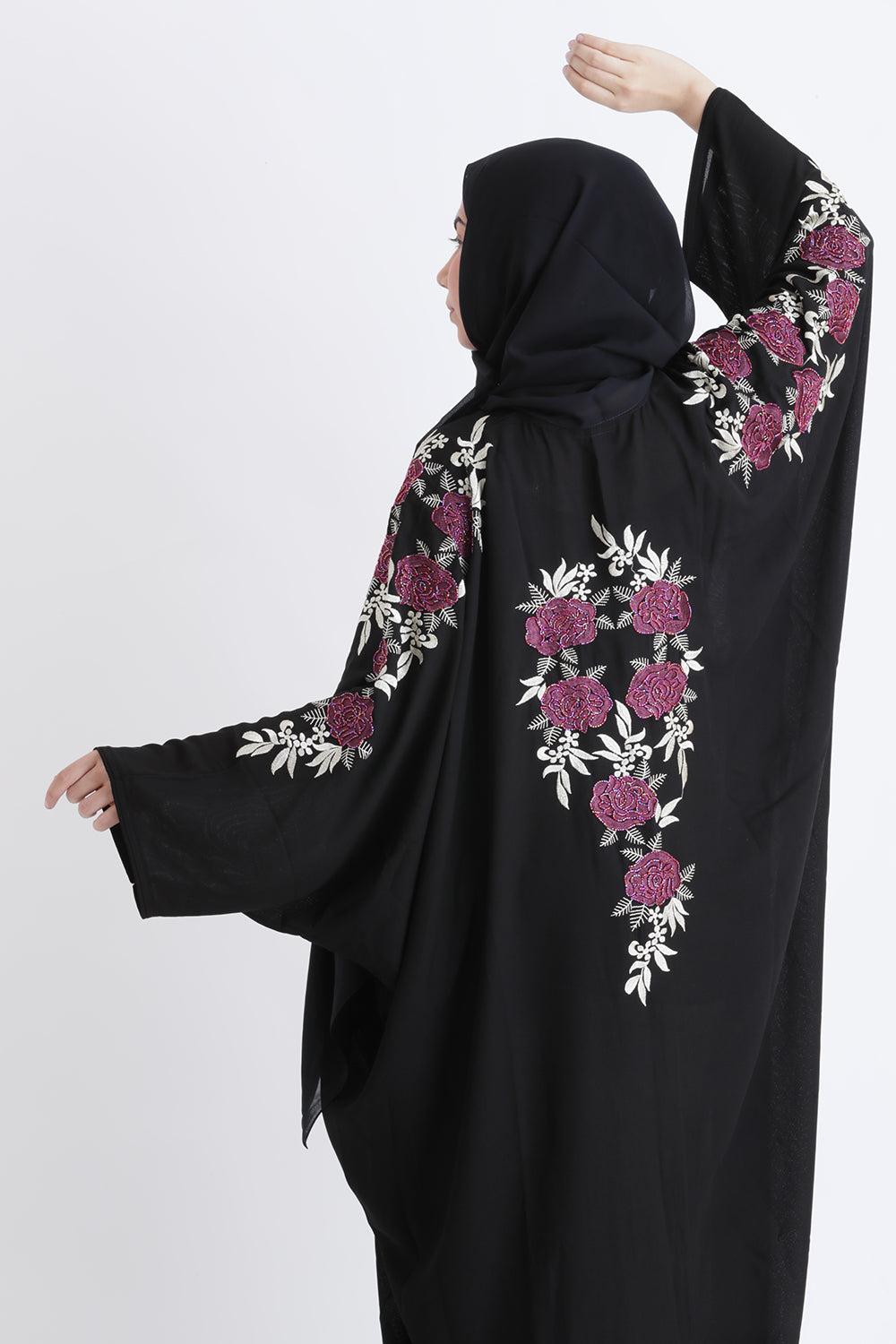 Modern Haya Beaded Kaftan Abaya