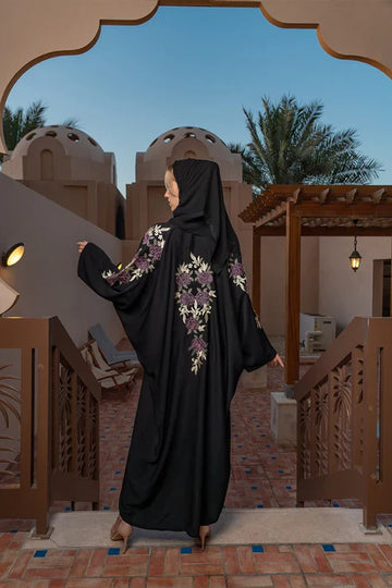 Modern Haya Beaded Kaftan Abaya