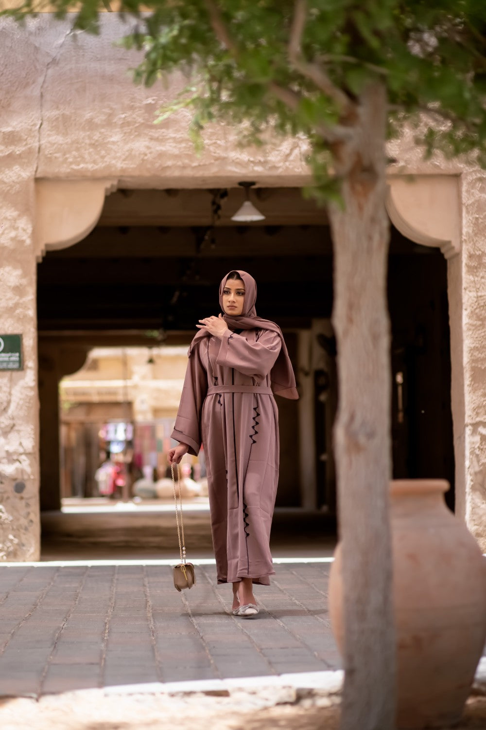 New-Cyra-Mocha-Abaya,Mocha-Abaya,Cyra-Abaya,Brown-Abaya