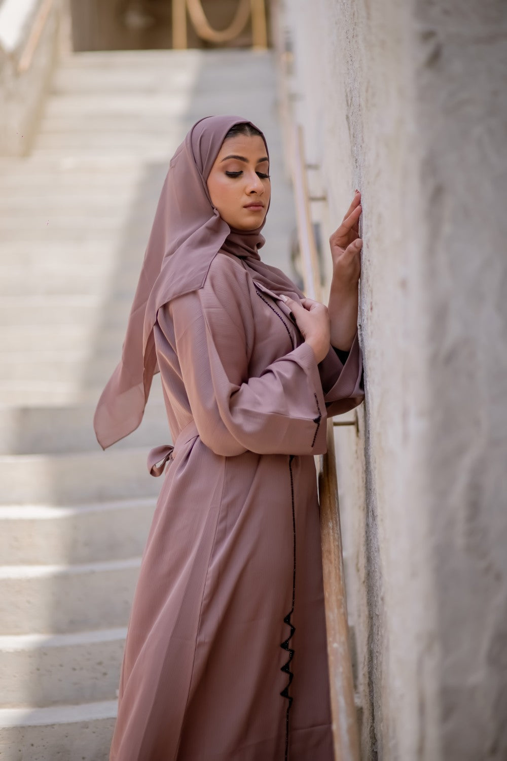 New-Cyra-Mocha-Abaya,Mocha-Abaya,Cyra-Abaya,Brown-Abaya