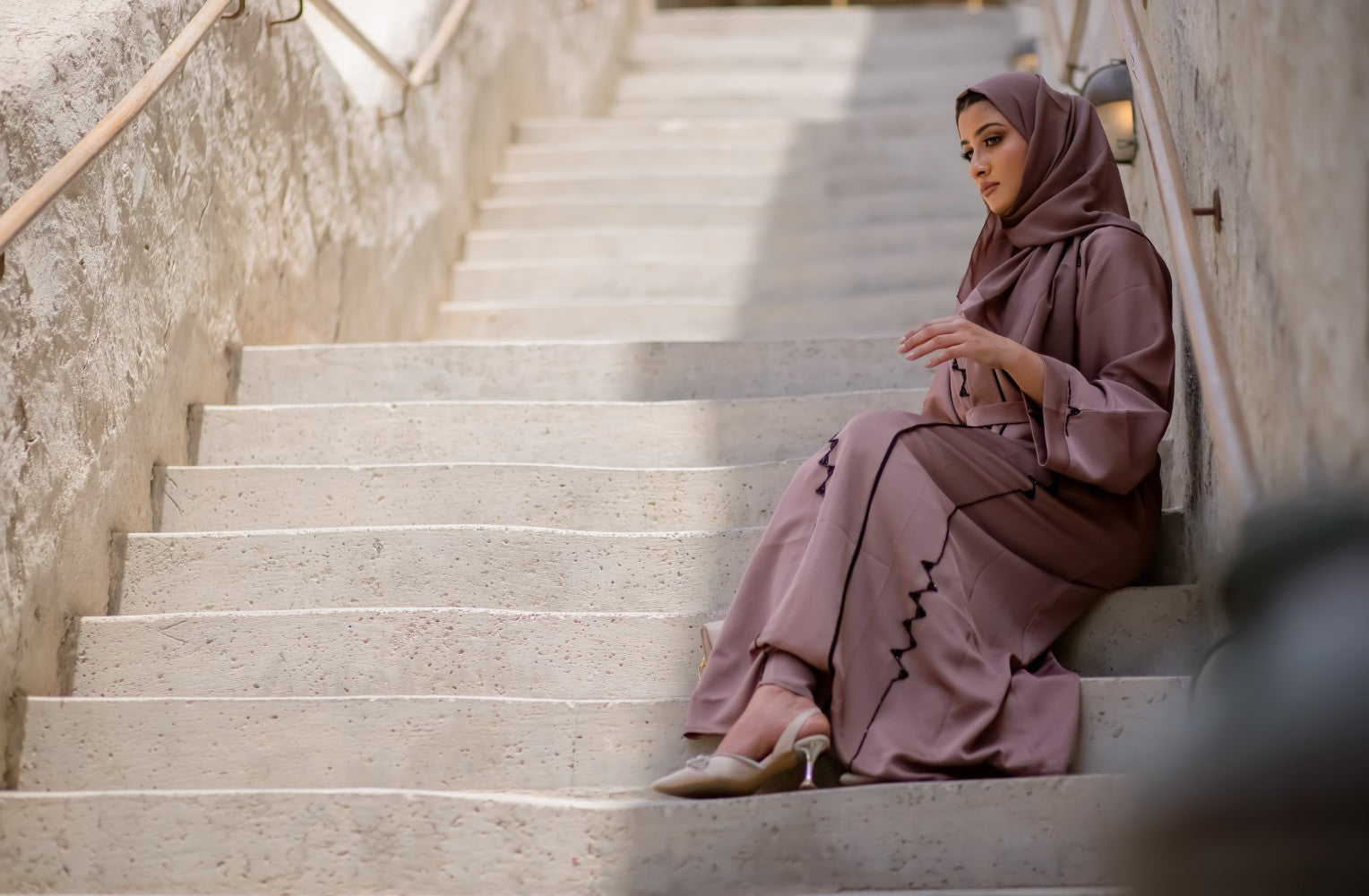 New-Cyra-Mocha-Abaya,Mocha-Abaya,Cyra-Abaya,Brown-Abaya