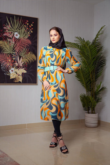 Saige Long Étoile Dress