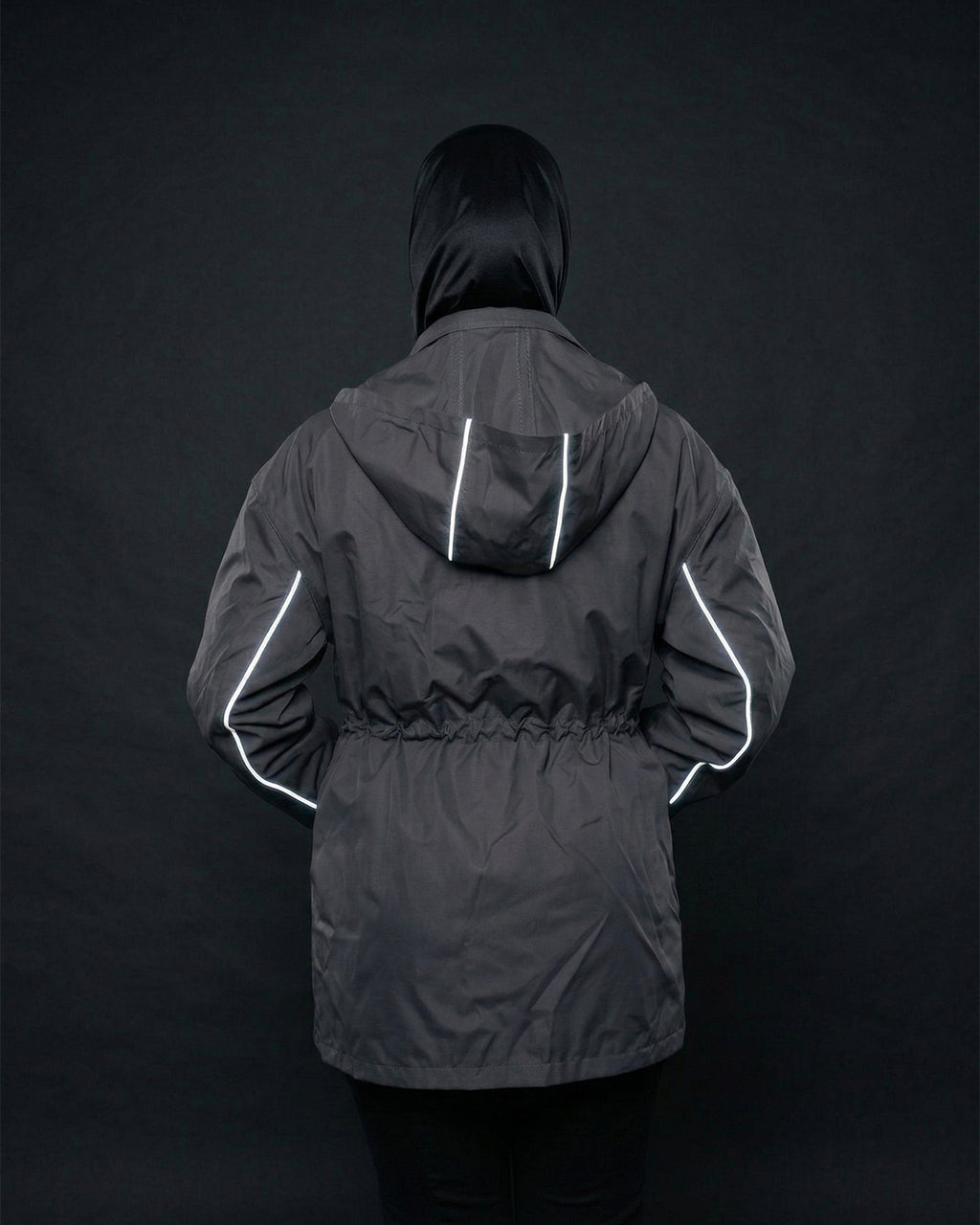 SMAMZ Modest Gymwear Jacket Grey