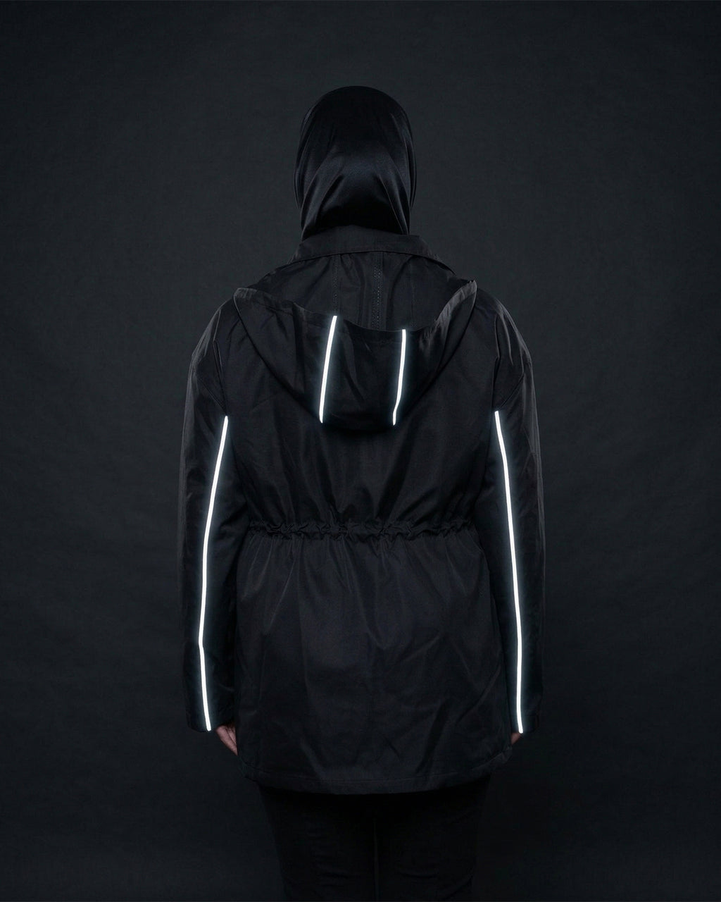 SMAMZ Modest Gymwear Jacket Black