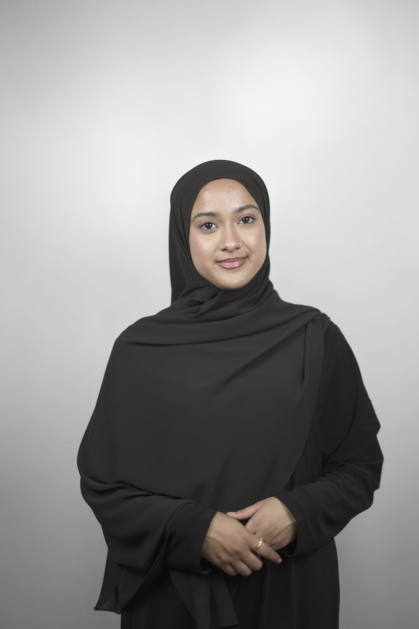 Chiffon Hijab Brown
