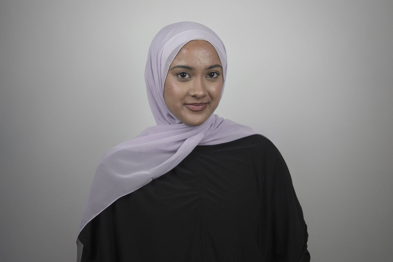 Chiffon Hijab Lavender