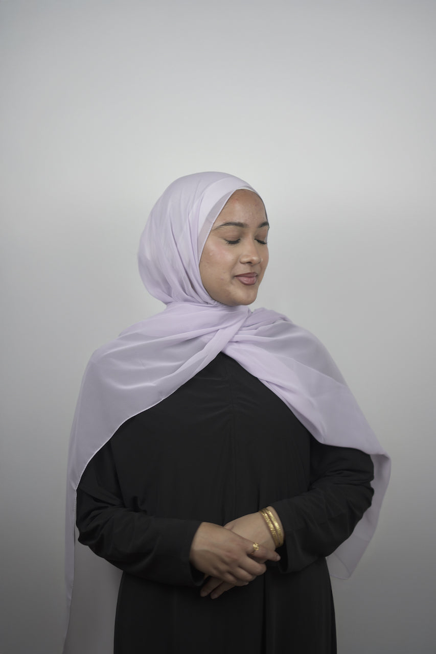 Chiffon Hijab Lavender