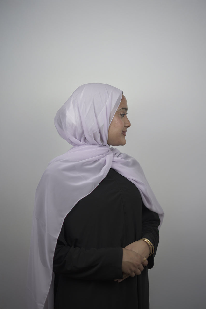 Chiffon Hijab Lavender